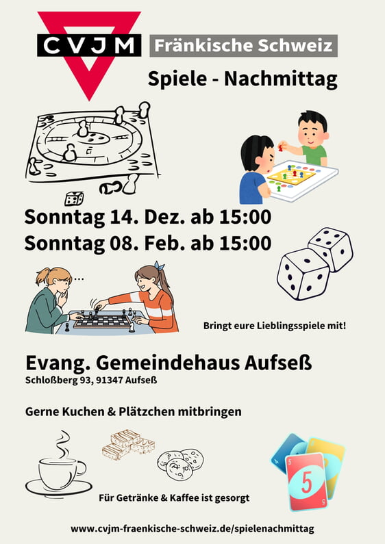 Spiele-Nachmittag 14-12 & 8-2